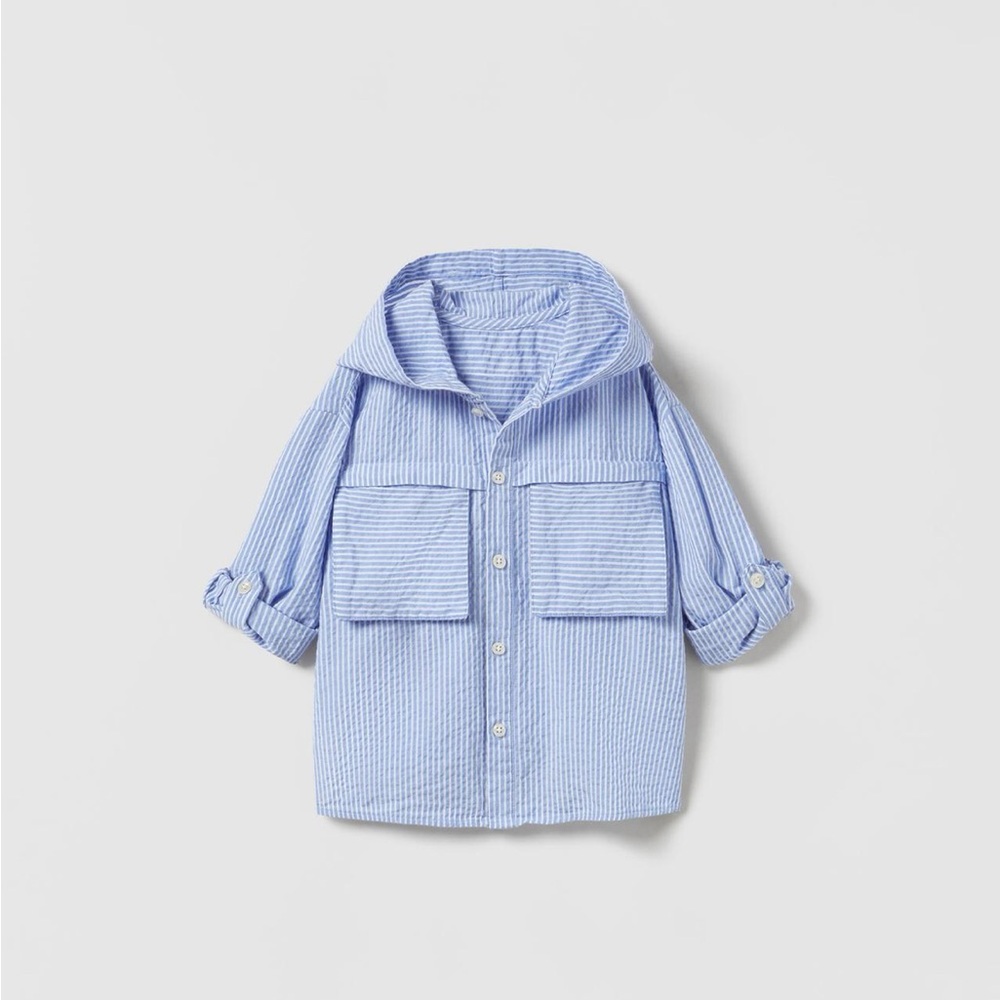 Zara texturized shirt